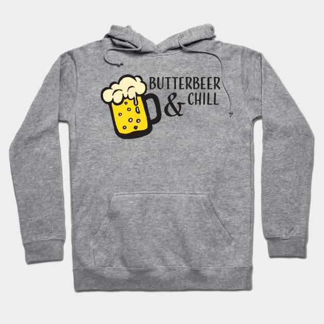 Butterbeer & Chill Hoodie by Go Mouse Scouts
